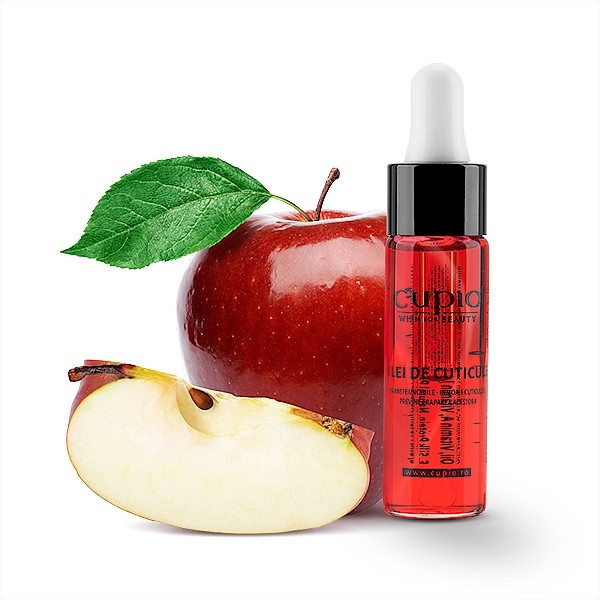 Cupio Ulei aromat cu pipeta pentru cuticule - Mere 15ml