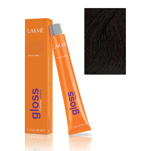 Lakme Gloss vopsea de par demi-permanenta saten inchis violet 3/22 60 ml