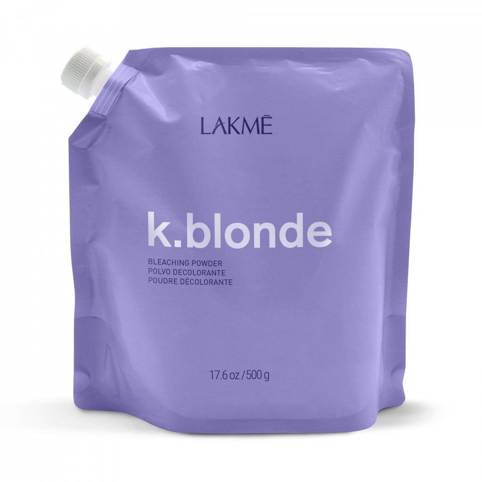 Lakme K.Blonde Bleaching Powder – Pudra decoloranta 8 tonuri 500g 500g imagine noua marillys.ro