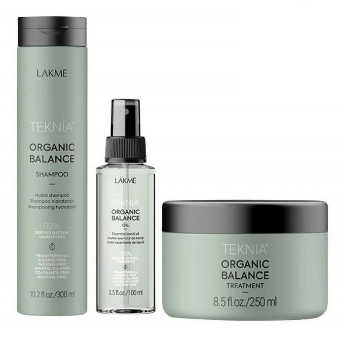 Lakme Teknia Organic Balance Set Sampon+Ulei+Masca Balance imagine noua marillys.ro