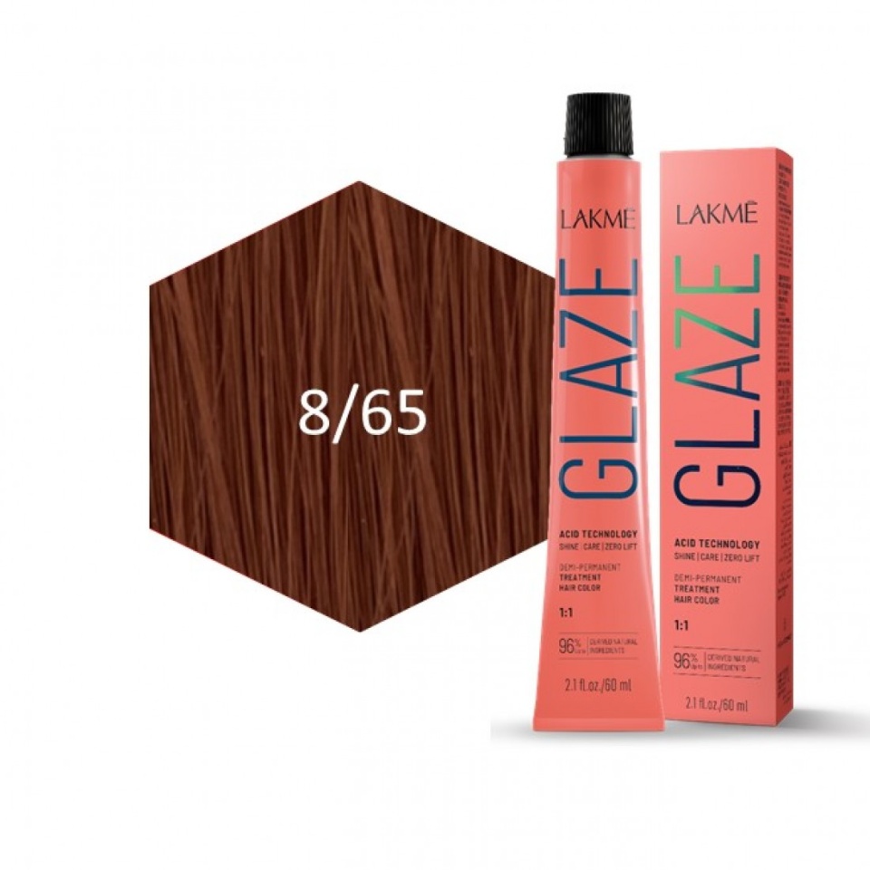Lakme Vopsea de par demipermanenta 8/65 Mocha Rose Glaze 60ml