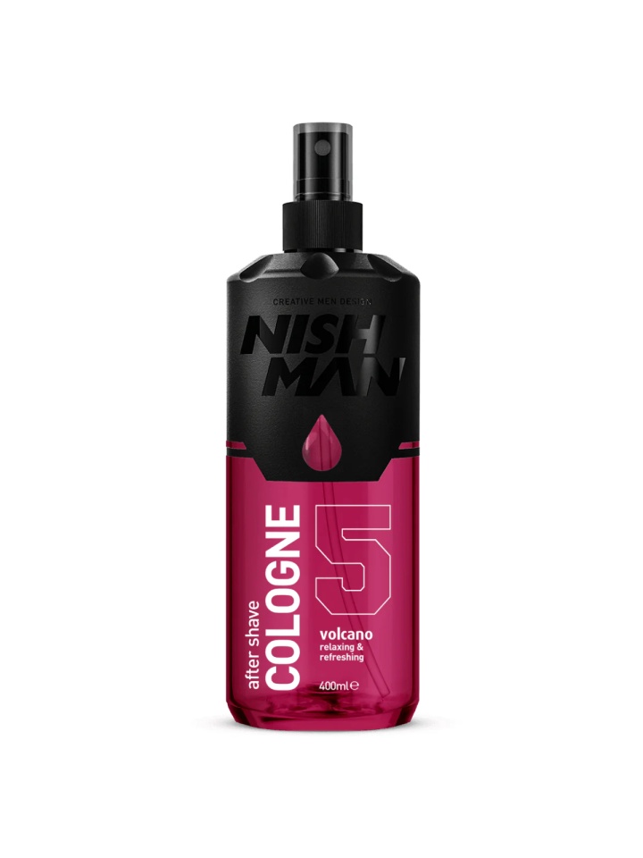NishMan Apa de colonie parfumata Volcano 5 After Shave 400ml