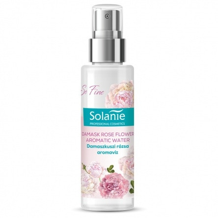 Solanie Apa revigoranta pentru fata si corp cu trandafir So Fine Damasc 100ml