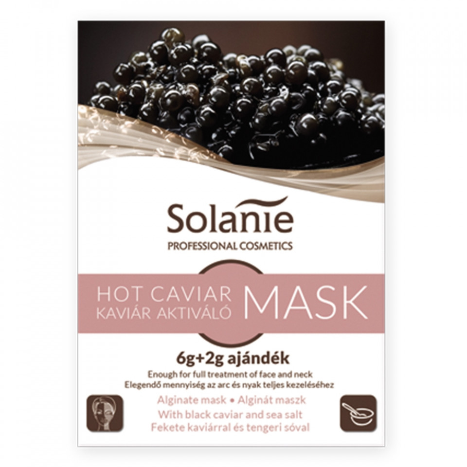 Solanie Masca alginata regeneranta pentru fata cu caviar Caviar Activating 8g