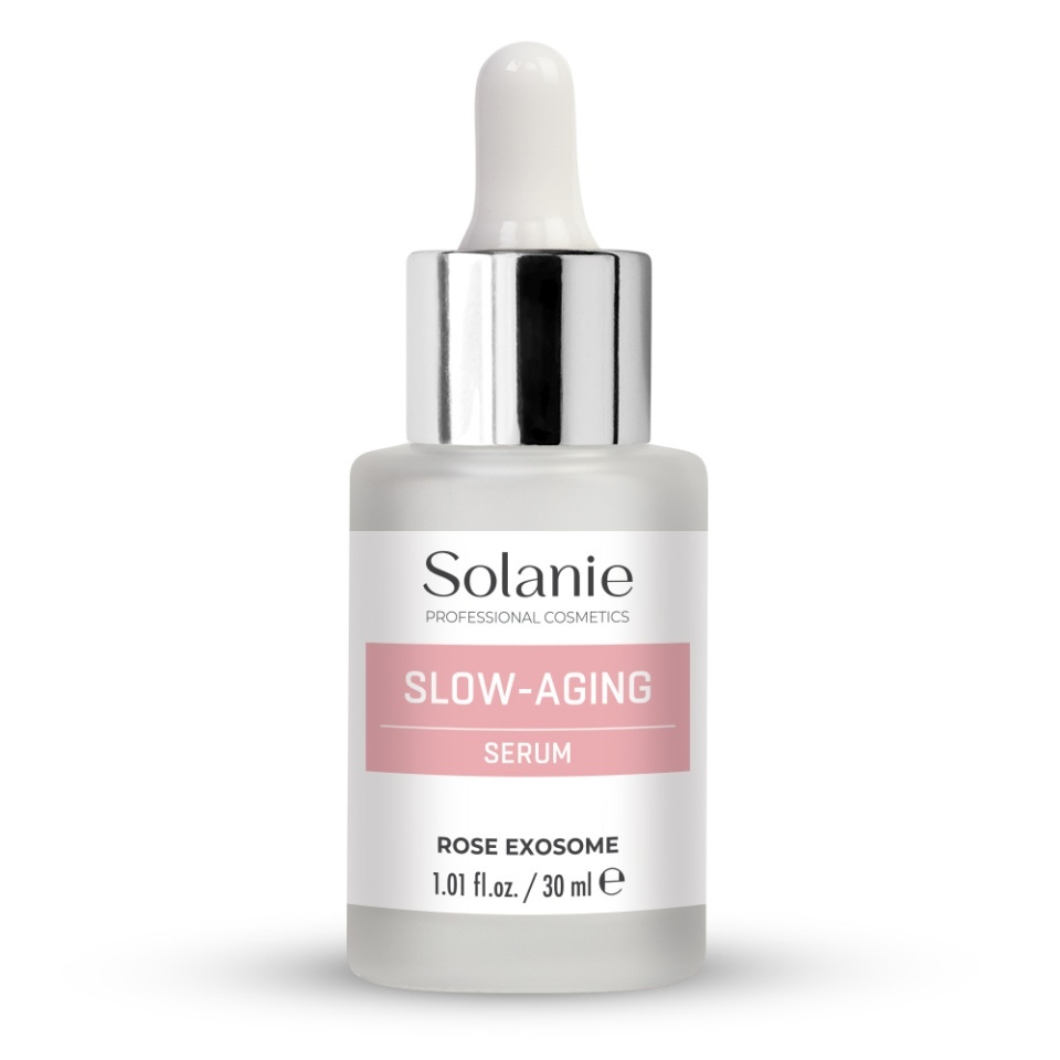 Solanie Ser hidratant si antirid pentru fata Rose Exosome Slow-Aging 30ml