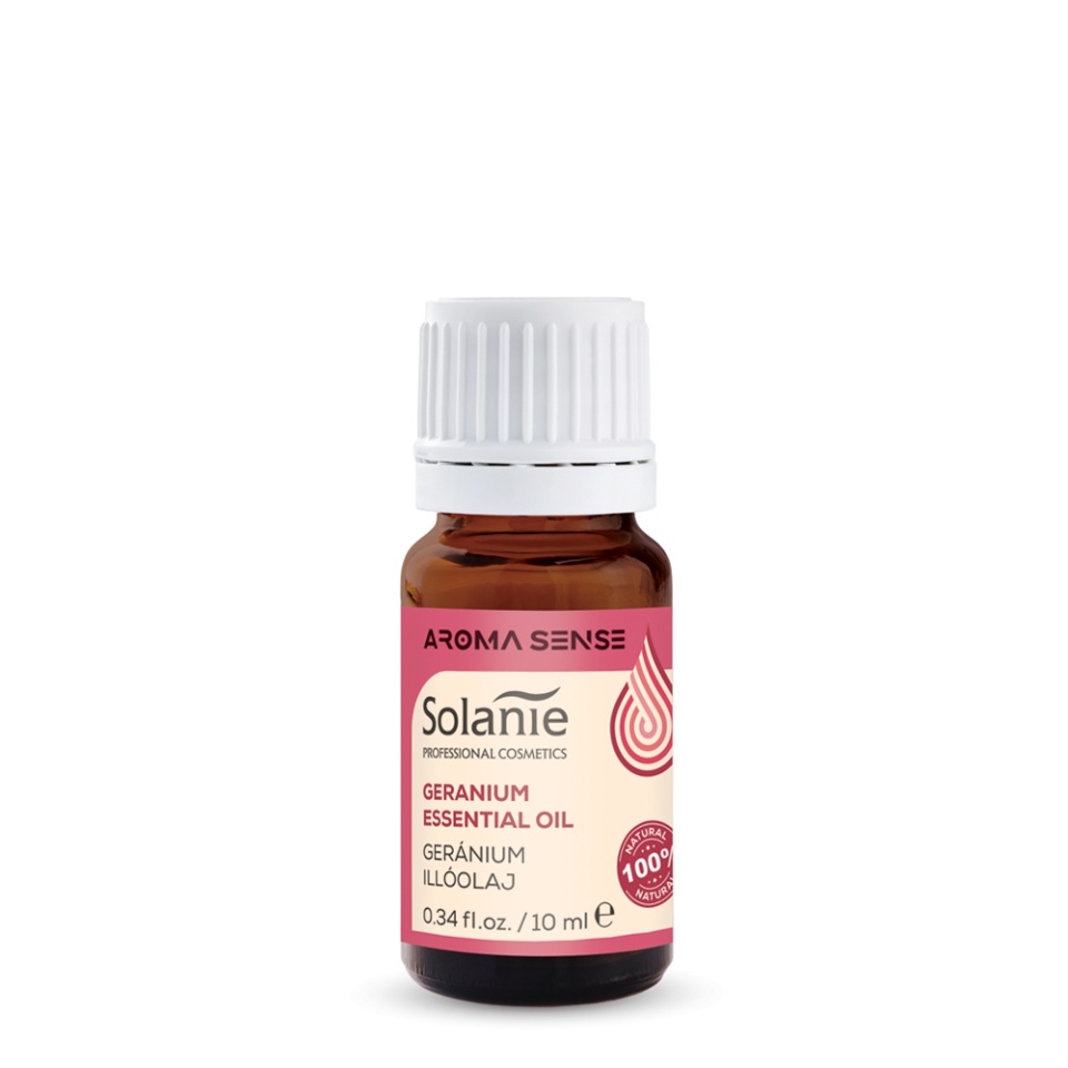 Solanie Ulei esential multifunctional de geranium Aroma Sense 10ml