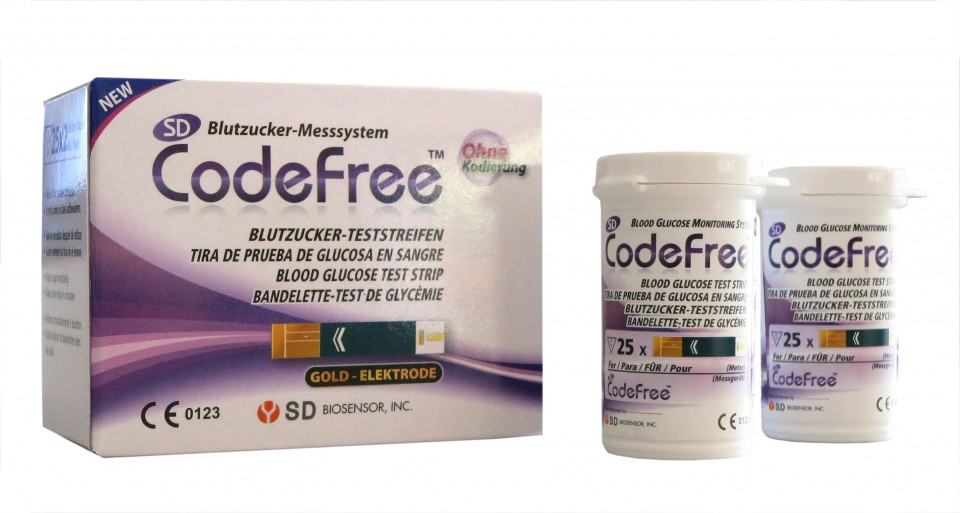 Poze Standard Diagnostic Code Free Teste pentru glicemie 50buc
