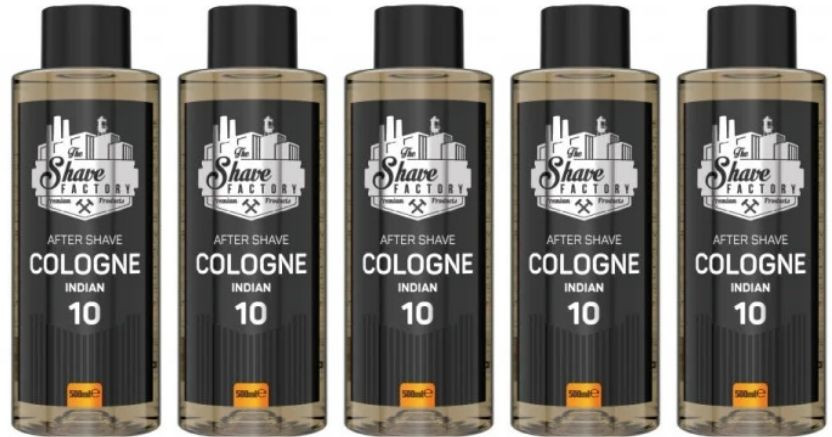 The Shave Factory Pachet 4+1 Colonie After Shave Indian 10 500ml image14