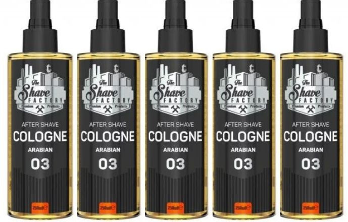 The Shave Factory Pachet 4+1 Colonie after shave nr.03 250ml 250ml imagine noua marillys.ro