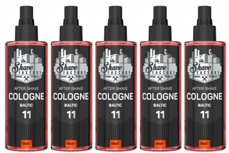 The Shave Factory Pachet 4+1 Colonie after shave nr.11 250ml 250ml imagine noua marillys.ro