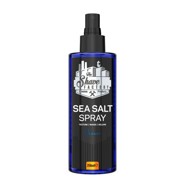 The Shave Factory Sea Salt Ocean – Spray pentru par cu sare de mare 250ml 250ml imagine noua marillys.ro
