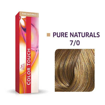 Wella Professionals Vopsea de par demipermanenta Color Touch 7/0 blond mediu natural 60ml