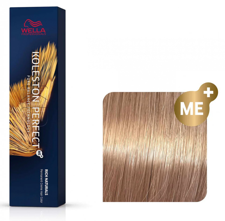 Wella Professionals Vopsea de par permanenta Koleston Perfect 8/73 blond castaniu auriu 60ml