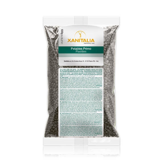Xanitalia Ceara epilatoare braziliana elastica neagra Pelables Primo 1kg
