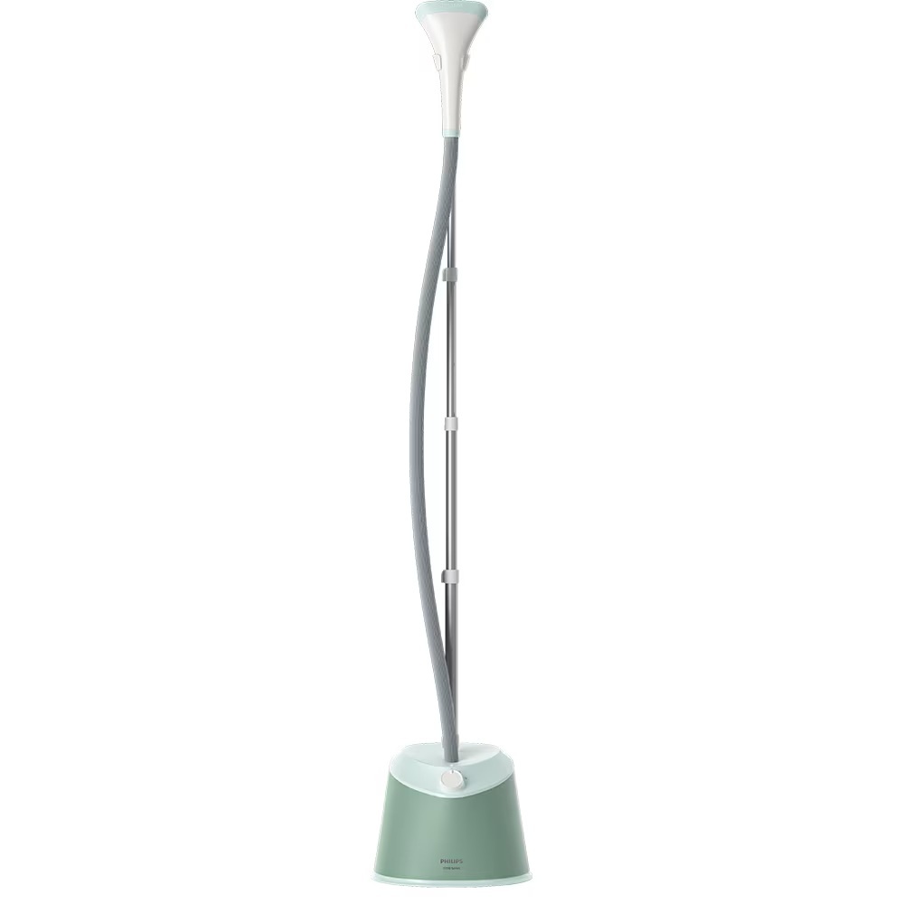 suport picior Aparat de calcat vertical cu picior Philips STE1010/70, picior ajustabil pe inaltime, putere 1600W (240V), 2 setari pentru abur, debit abur 35g/min,