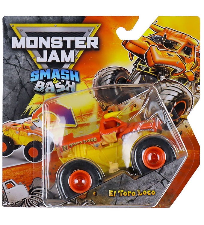 imperios Mașinuță metalică Monster Jam Spin Master - Smash & Bash El Toro Loco 1:64