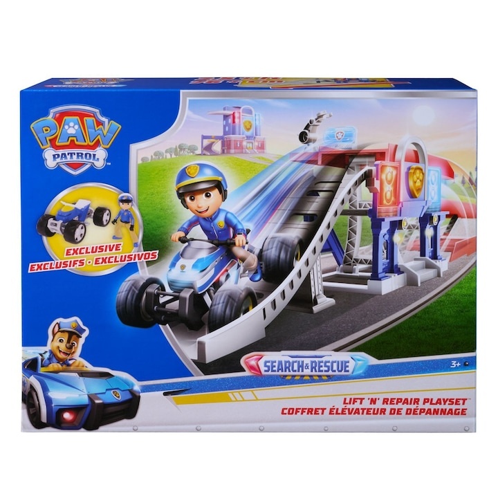 imperios Set de joacă Paw Patrol Spin Master - Search & Rescue Lift 'N' Repair