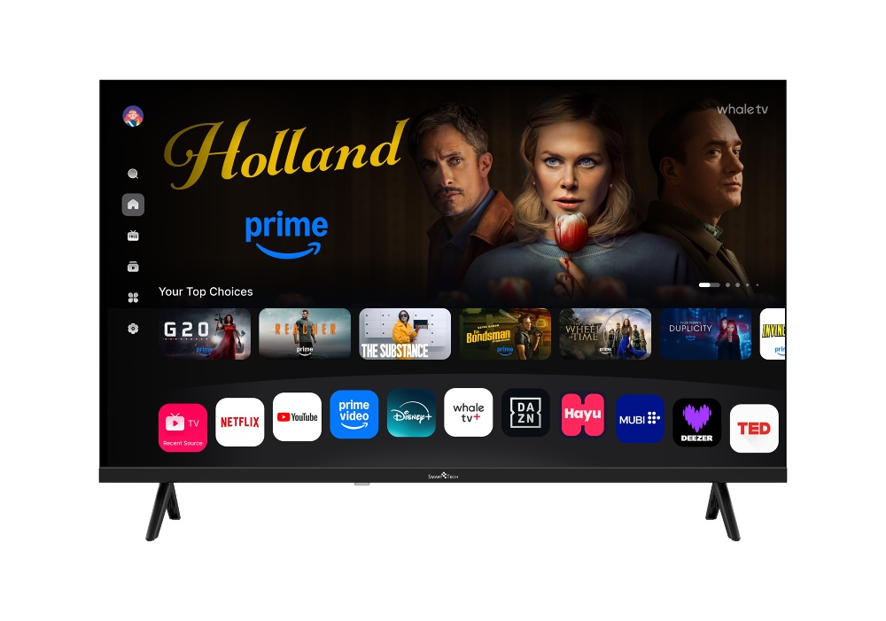 imperios Televizor LED SmartTech 32HH01K, 80 cm, Clasa E, HD, Negru