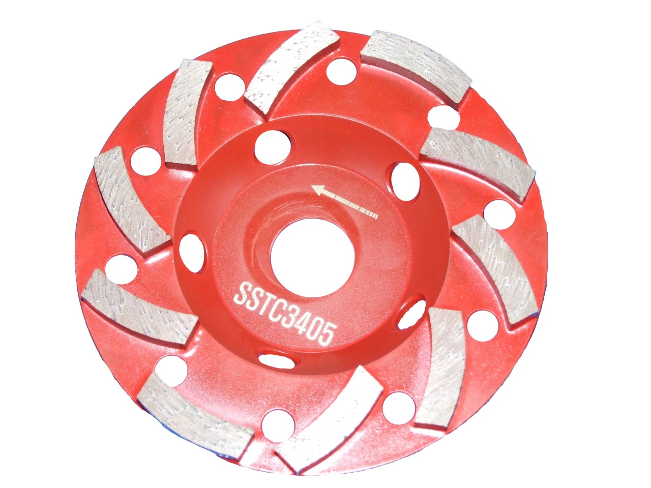 imperios Tudee Disc diamantat slefuire-degrosare beton dur, standard, 125x22.2x8x6mm