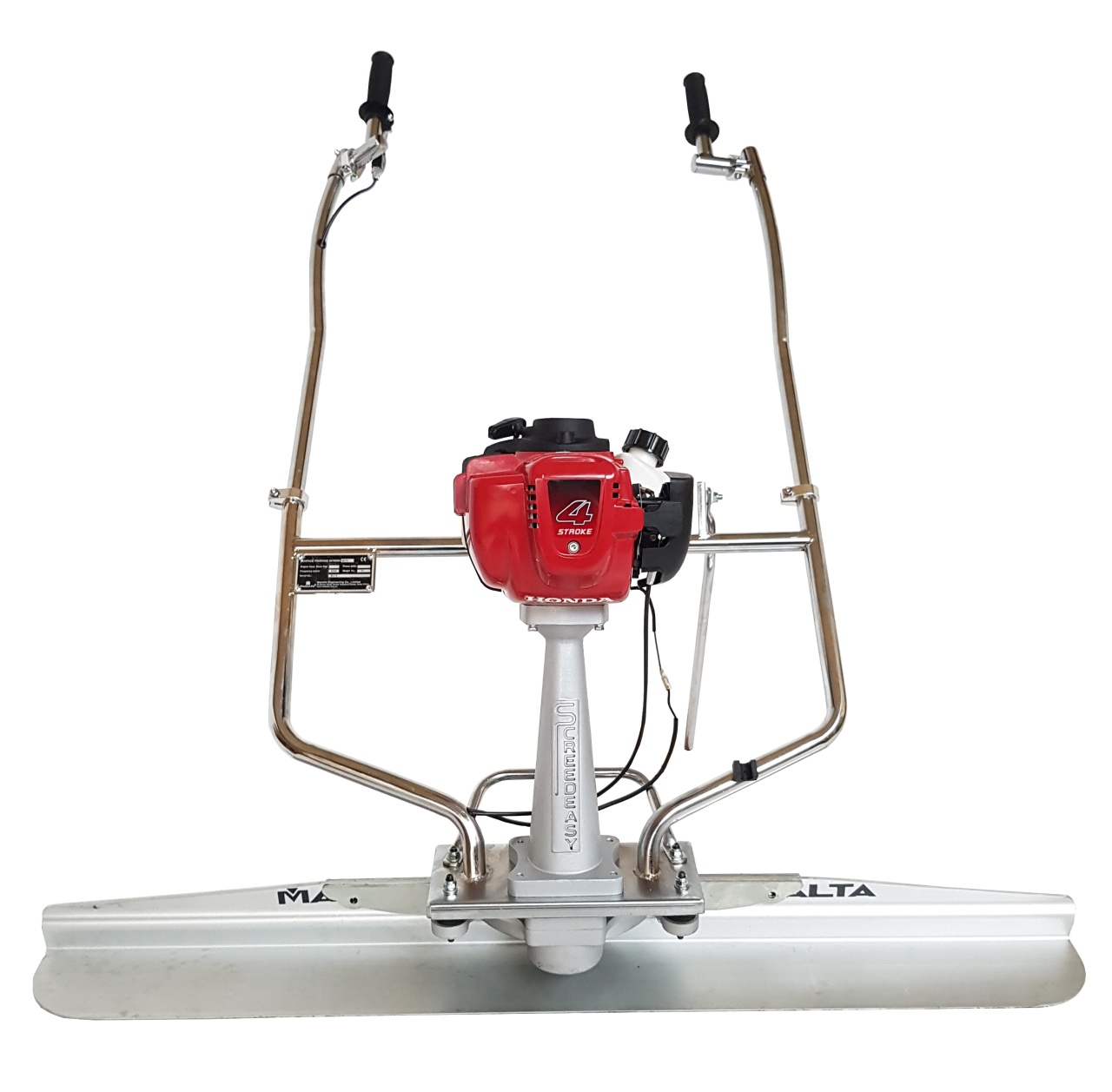pavaje alei Masalta MCD-4 ansamblu motor pentru rigla vibranta, Honda GX35, 1.6CP, benzina