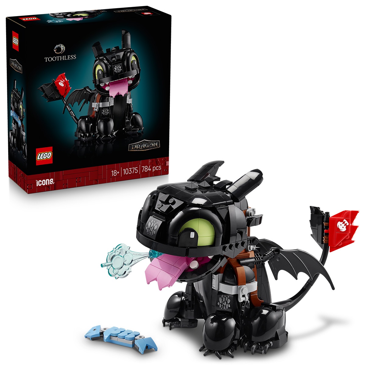 imperios Set de construcție LEGO Icons 10375 Cum să îți dresezi dragonul: Stirbul