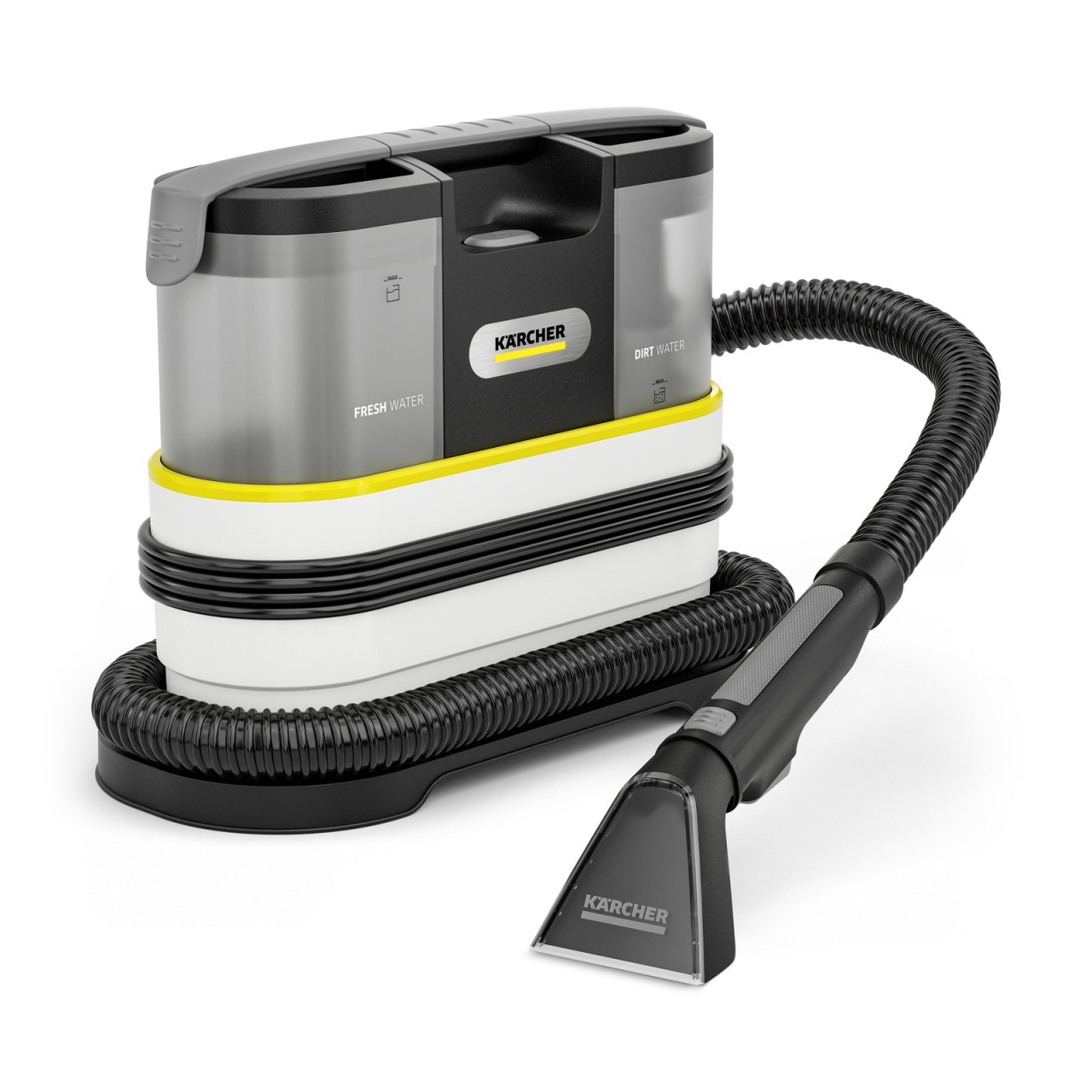 imperios Aspirator cu spălare Karcher SE 2 Spot, 450W, capacitate colectare 1.5l, Alb