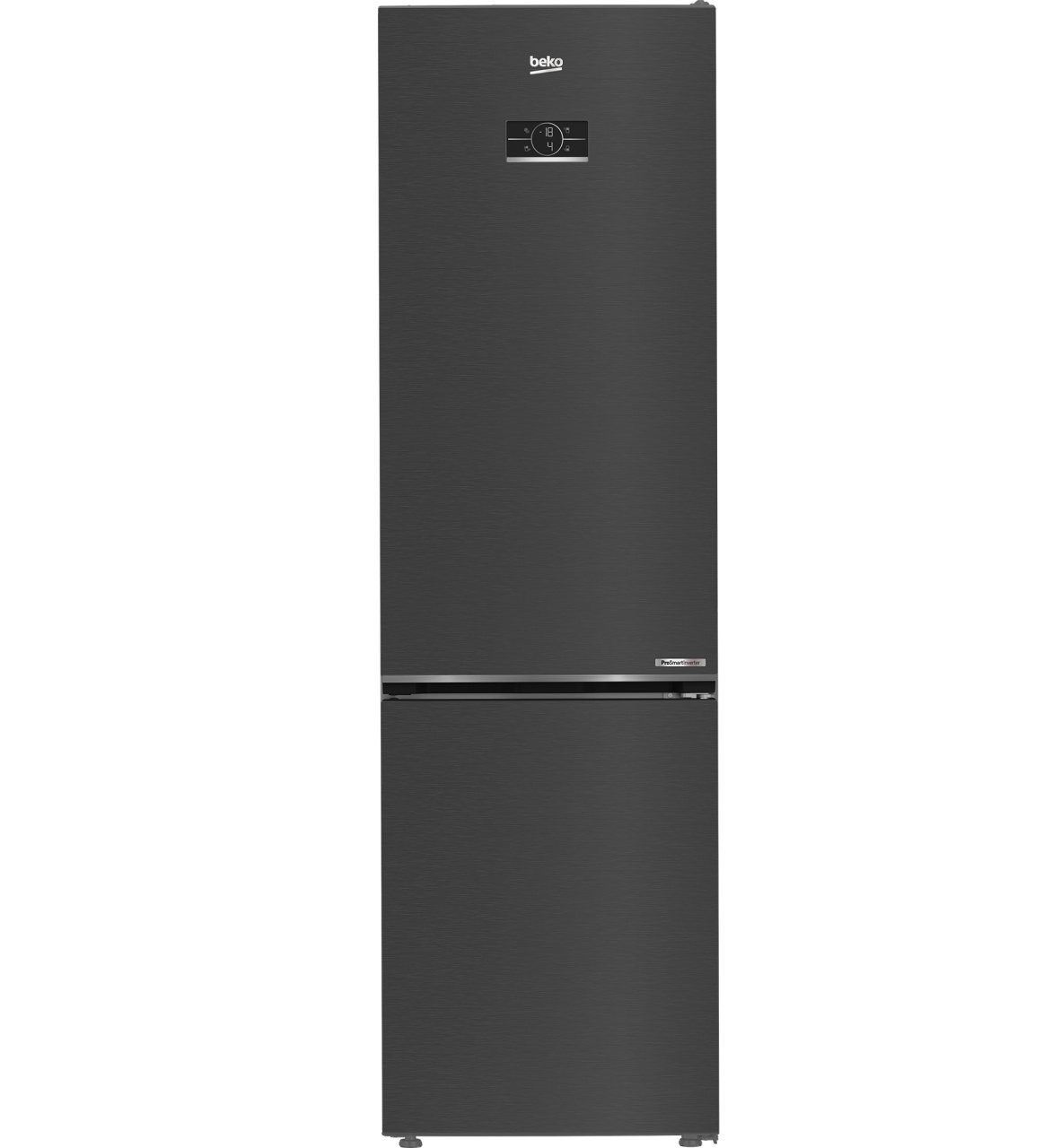 imperios Combina frigorifica Beko B5RCNA405ZXBR, 355 l, No Frost, HarvestFresh, BioCycle, Everfresh+, AeroFlow, Clasa D, H 203.5 cm, Dark Inox