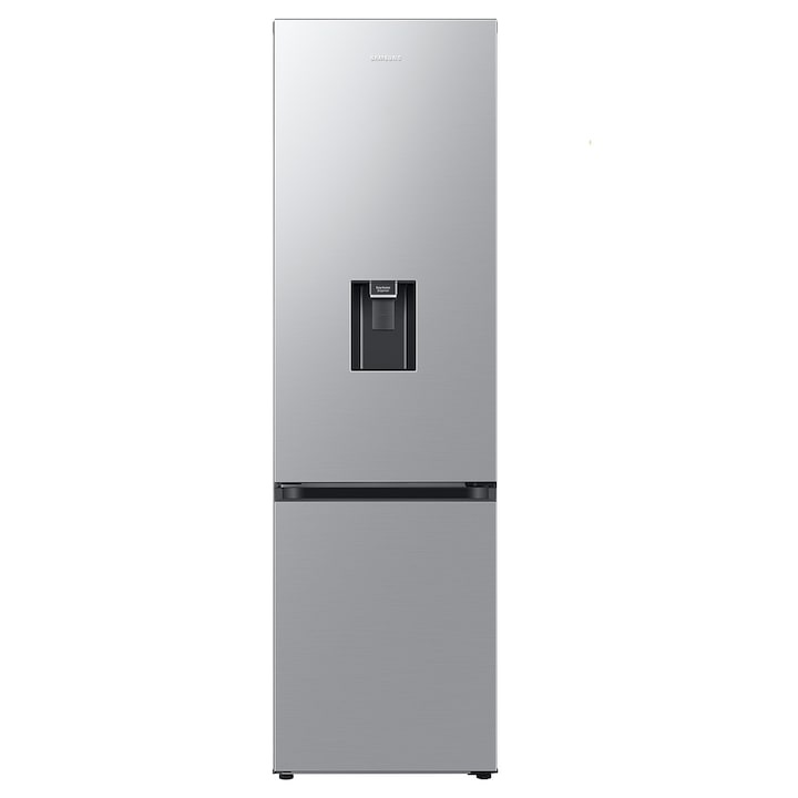 imperios Combina frigorifica Samsung RB38C632ESA/EF, 386 l, Total No Frost, All-Around Cooling, Compresor Digital Inverter, Dozator apa, WiFi, Clasa E, H 203