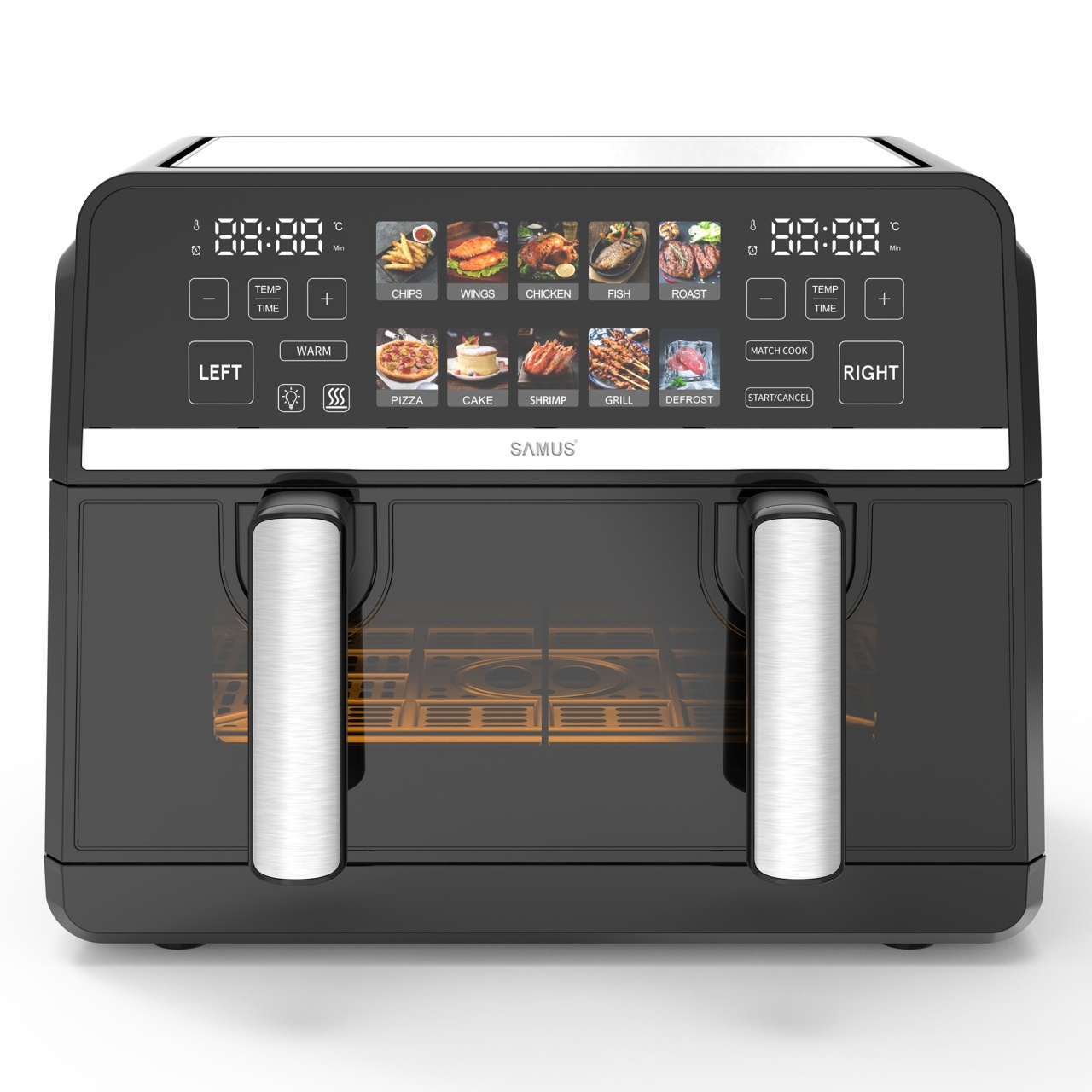 Deep Fryers Friteuza cu aer cald Samus AF9BIG-S2500DW