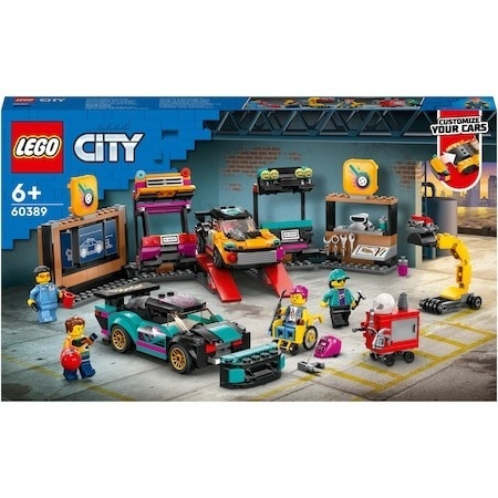 imperios (Resigilat) LEGO® City - Service pentru personalizarea masinilor 60389, 507 piese