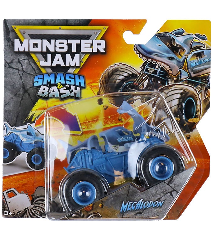 imperios Mașinuță metalică Monster Jam Spin Master - Smash & Bash Megalodon 1:64