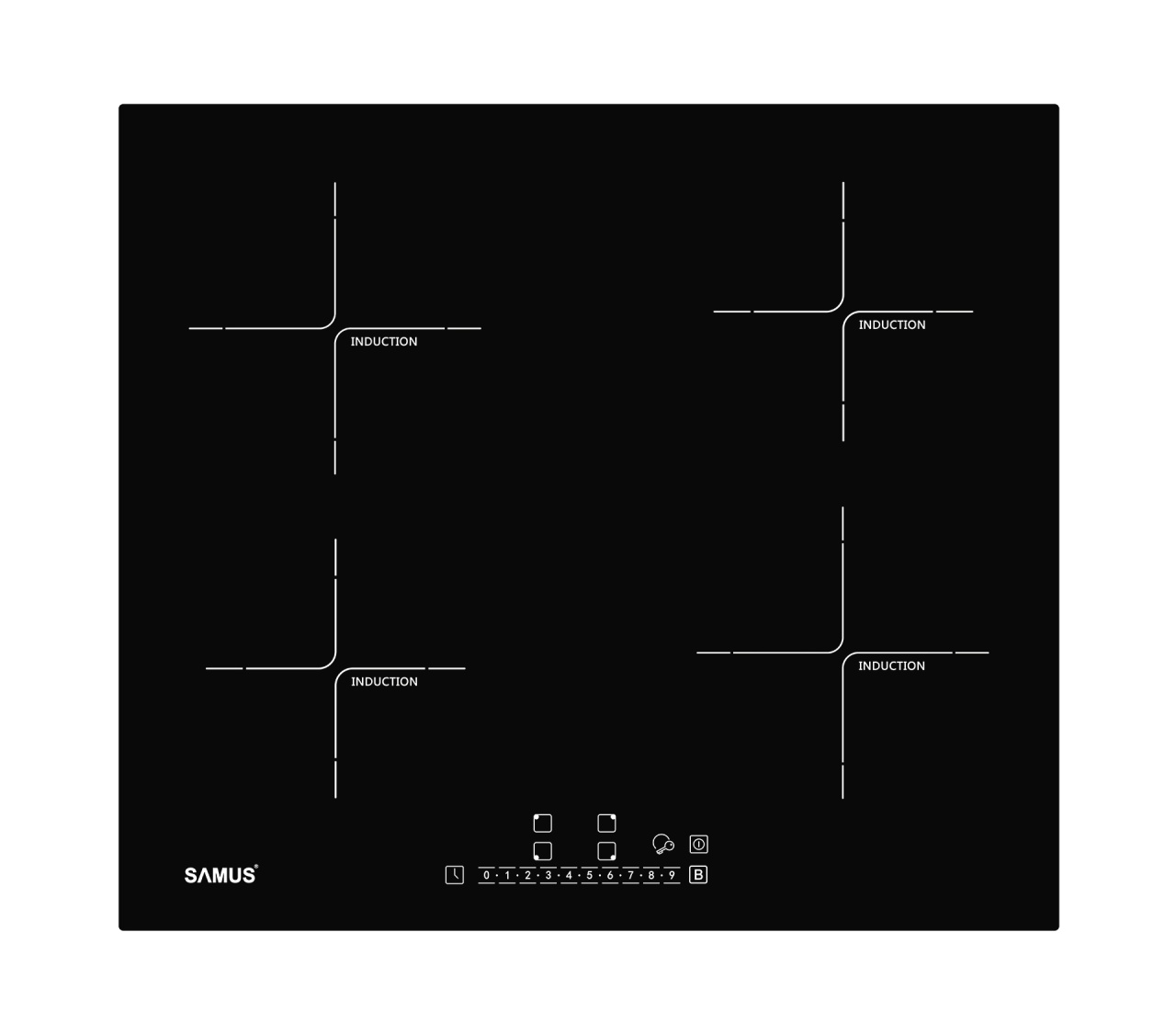 imperios Plita incorporabila inductie Samus PSI-64BG7