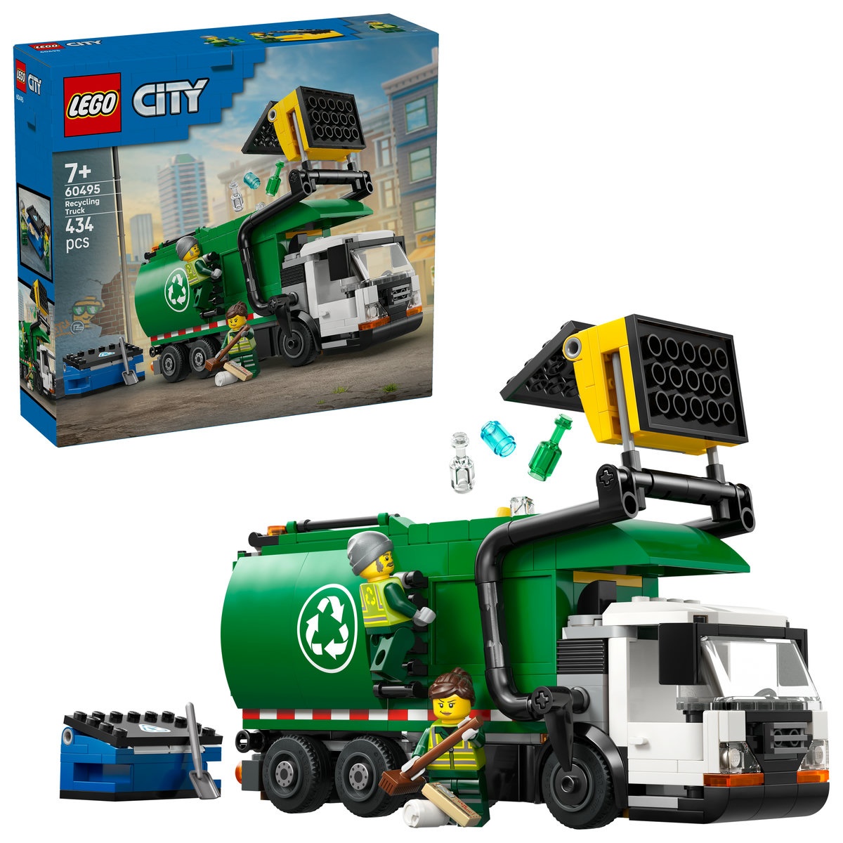 imperios Set de construcție LEGO City 60495 Camion de reciclare