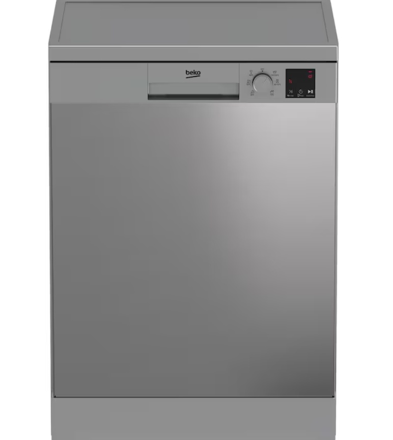 Dishwashers Masina de spalat vase Beko DVN06430X, 14 seturi, 6 programe, Clasa D, Automatic Door Opening, AutoGlassShield, 60 cm, Inox antiamprenta