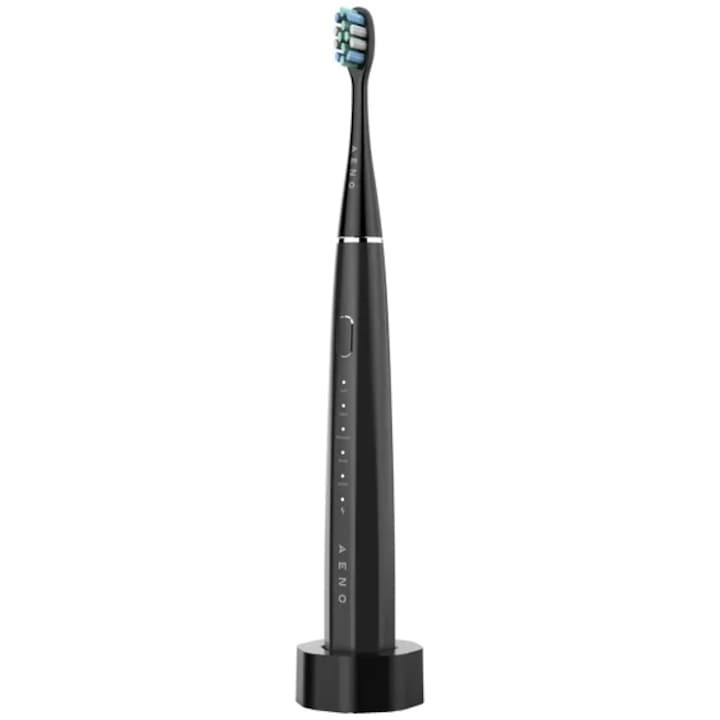 Toothbrushes Periuta de dinti sonica electrica smart Aeno ADB0002S, 4 +8 moduri de curatare smart, incarcare wireless, 46000rpm, 90 de zile fara incarcare, IPX7,