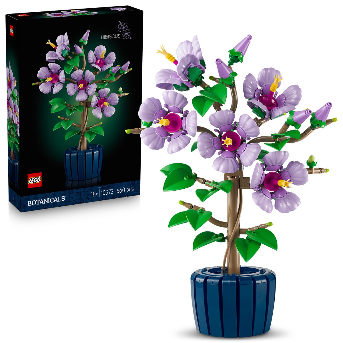 imperios Set de construcție LEGO Botanicals 10372 Hibiscus, multicolor