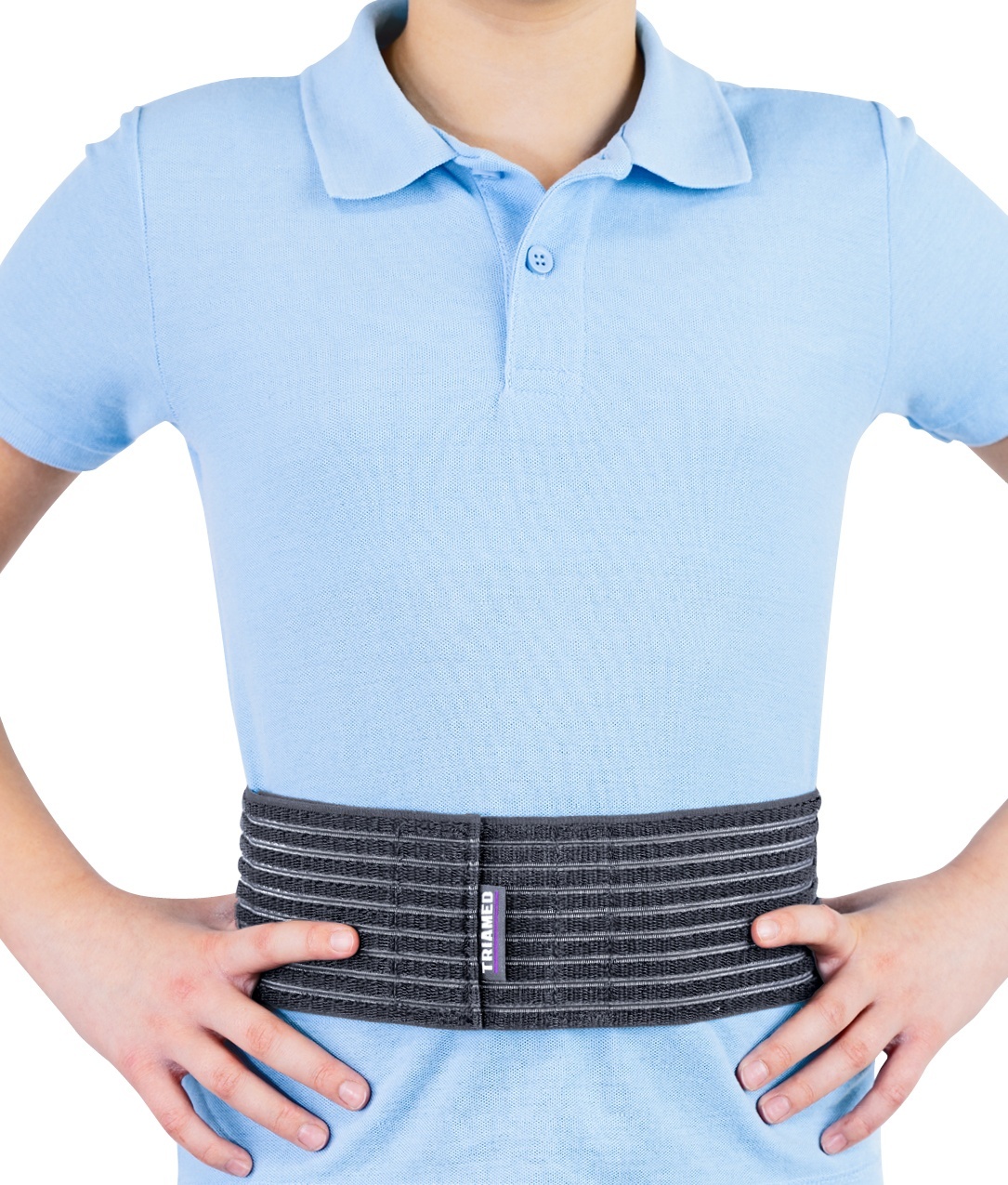imperios Corset abdominal pentru hernie ombilicala, Pentru copii, Triamed Ombifix Junior, Universal, SRT127, Negru