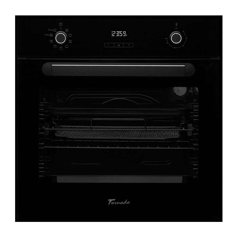 Pachet Cuptor electric incorporabil Tornado Simphony, Negru + Plita incorporabila Tornado Simphony, Negru