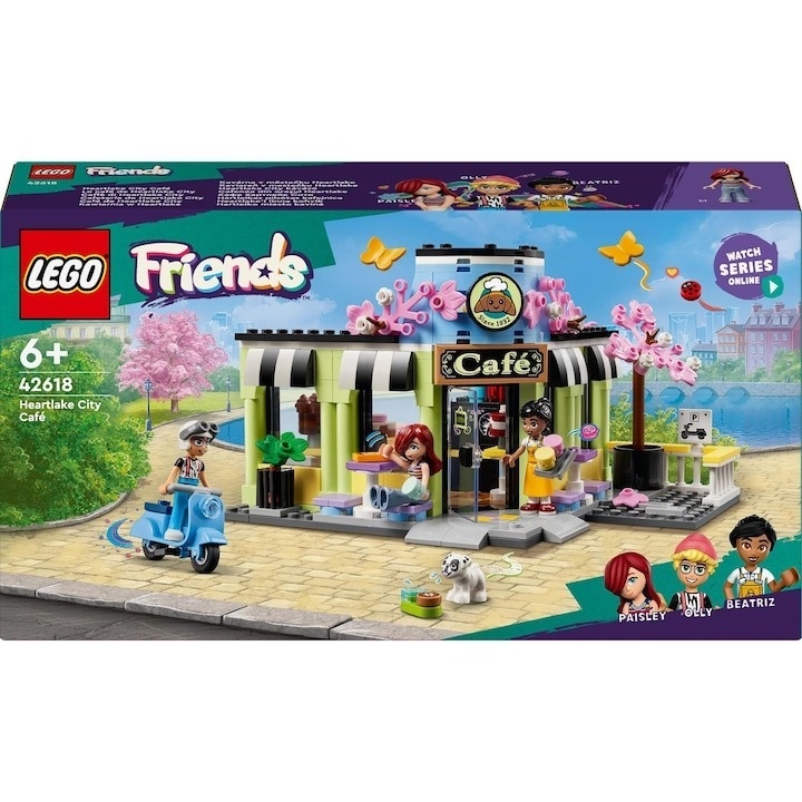 imperios (Resigilat) LEGO® Friends - Cafenea din orasul Heartlake 42618, 426 piese