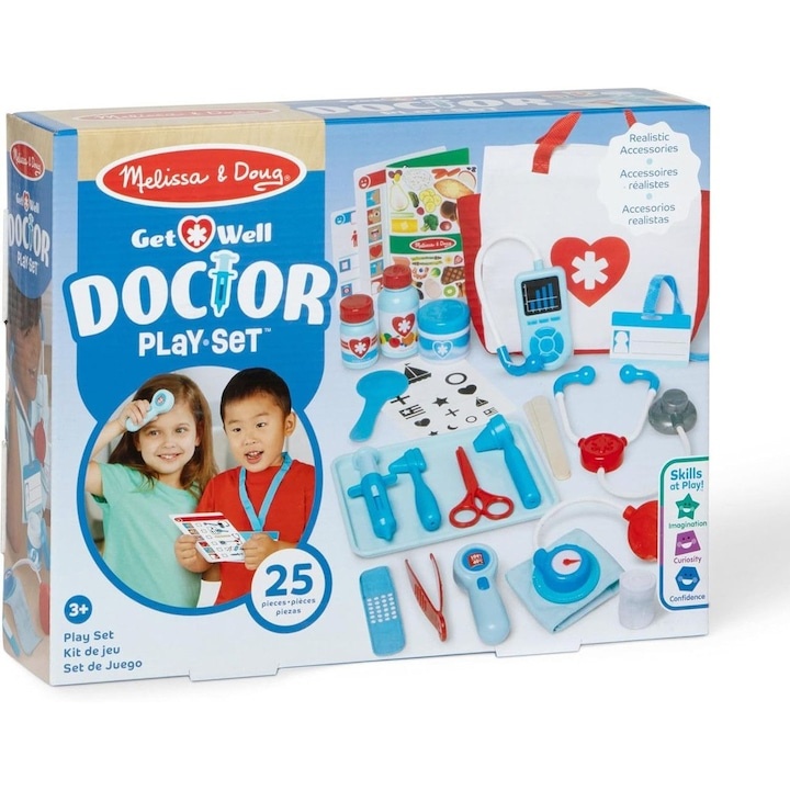 imperios Set de joacă Melissa & Doug Spin Master - La Doctor 3 Ani+