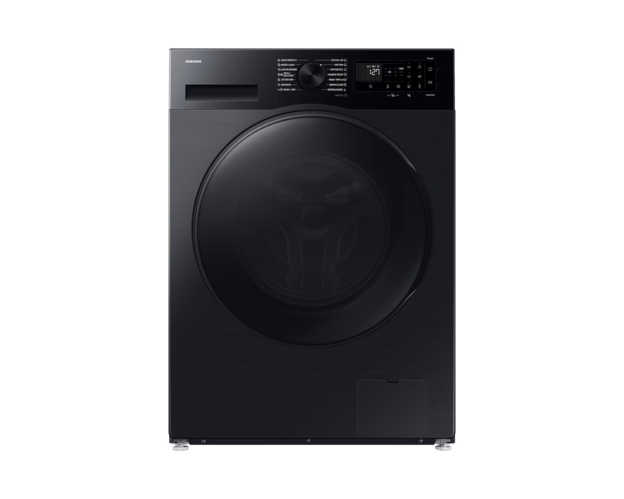 masina de spalat samsung 9 kg Masina de spalat rufe cu uscator Samsung WD90DG5B15BBLE, Spalare 9 kg, Uscare 6 kg, 1400 RPM, Clasa D, AI Ecobubble, WiFi, Negru