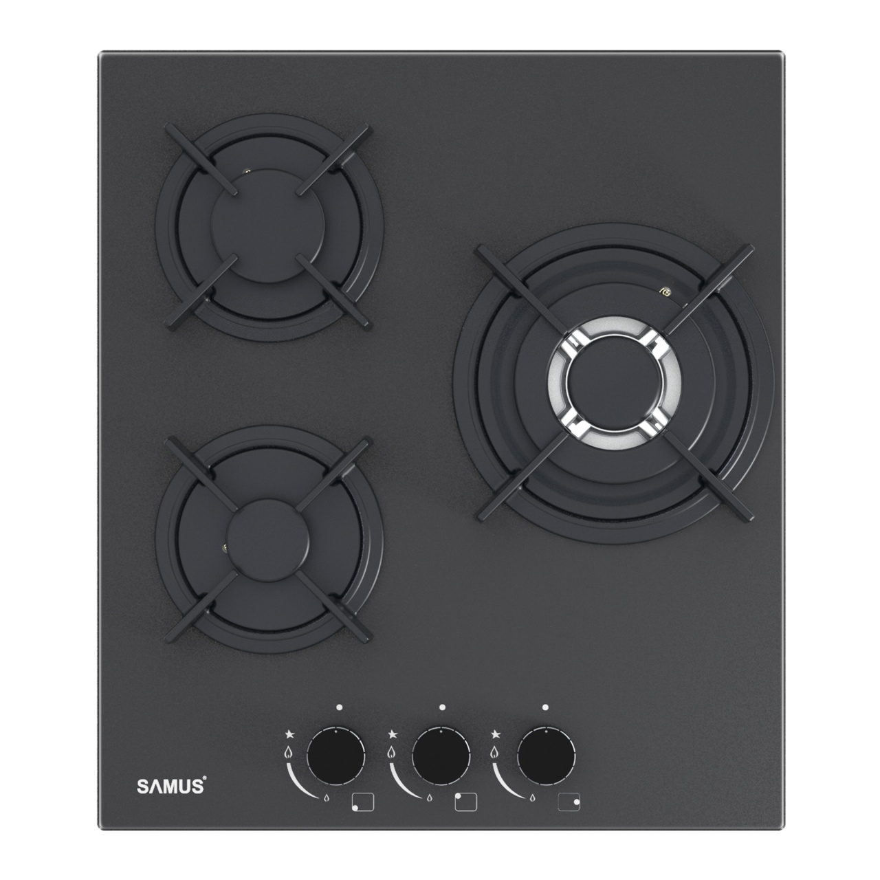 Cooktops Plita incorporabila Samus PSG-43SMGN1