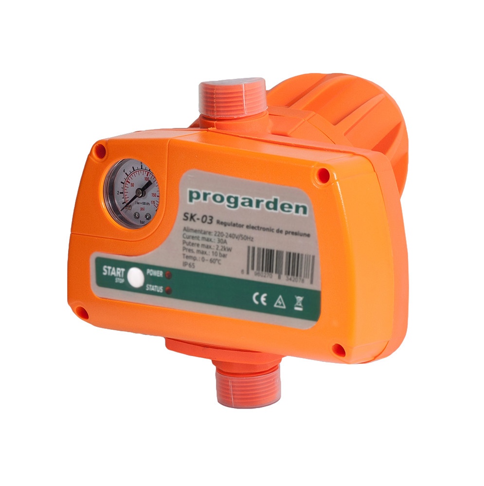 ProGARDEN SK-03 presostat electronic electropompa max. 2.2kW, 230V, 10bar, 1"