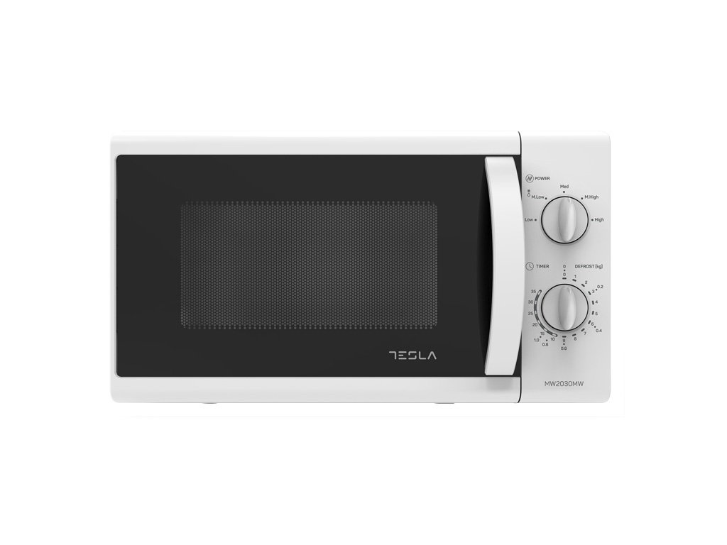 microunde Cuptor cu microunde Tesla MW2030MW 20L, 700W, AlbMecanic, 439.5x355.5x258.2