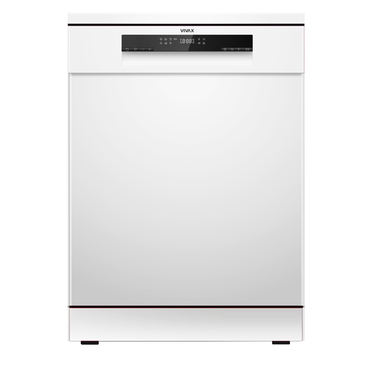 Masina de spalat vase VIVAX DW-601473C, 14 Seturi, 7 Programe, Clasa E, Eco, Trei cosuri, Spalare 360°, Intensiv, Autocuratare, Quick Wash, Half