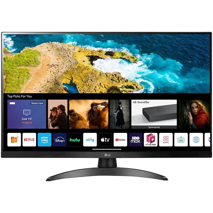 suport televizor perete Televizor / monitor LG, 27TQ615S-PZ, 68 cm, Smart, Full HD, LED, Clasa F