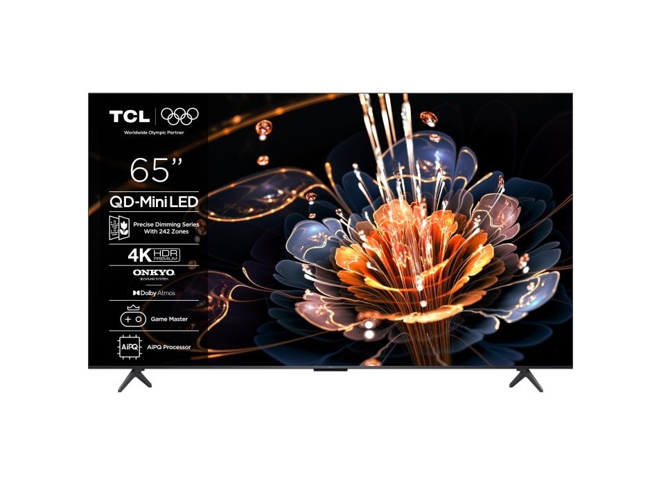 imperios Televizor Smart Mini LED TCL 65C61K, 164 cm, Ultra HD 4K, CI+, smart Google TV, Negru