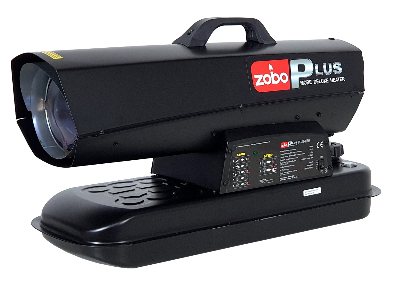 Heat Guns Zobo PLUS-K50 Tun de aer cald, ardere directa, 13kW, 230V, 300mc