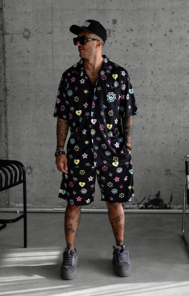 TRENING SAD EMOJI BLACK TRBI1(10938) (MĂRIME: M)