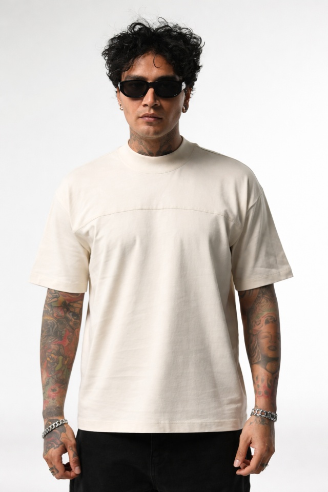2y Premium TRICOU BARBATI OVERSIZED STONE MINIMAL TECH STREETWEAR (MĂRIME: L)